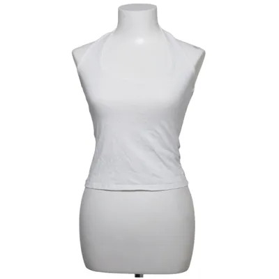 Halterneck top (Hvid) fra Nelly
