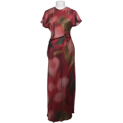 Långklänning (Röd, Grön, Flerfärgad) från Zara Polyester