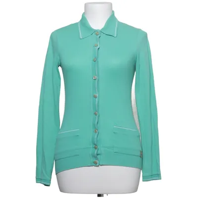 Cardigan (Vert) de Who's That Girl Coton, Élasthane