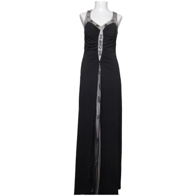 Evening gown (Black, Beige) from Laura Scott Elastane, Polyester