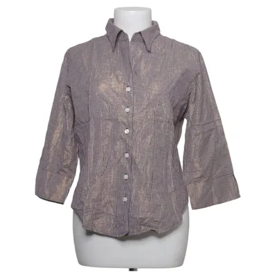 Shirt (Bruin, Beige) van .YGCC Katoen, Metallvezel