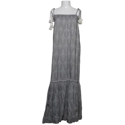 Maxi jurk (Grijs, Wit) van Pearl & Caviar Katoen