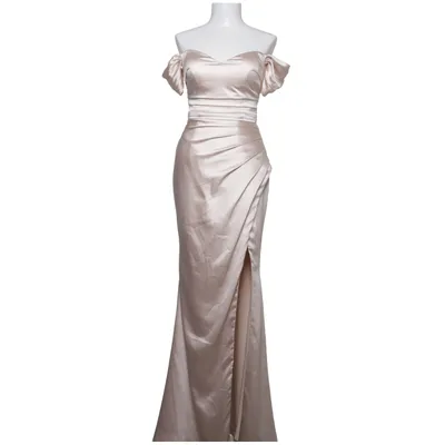 Avondjurk (Beige) van Dressroom Polyester