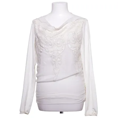Haut (Blanc) de Beate Heymann Coton, Élasthane, Fibre métallique, Modal, Soie
