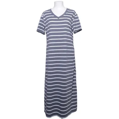 Robe longue (Gris, Blanc) de Emery Rose Élasthane, Polyester