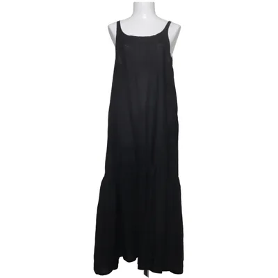 Maxi jurk (Zwart) van Robbie Bee Polyester, Wol