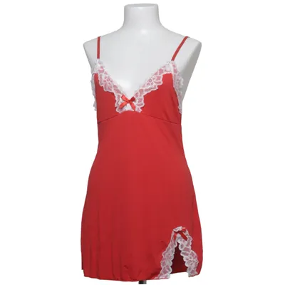 Negligé (Röd, Vit) Elastan, Polyester