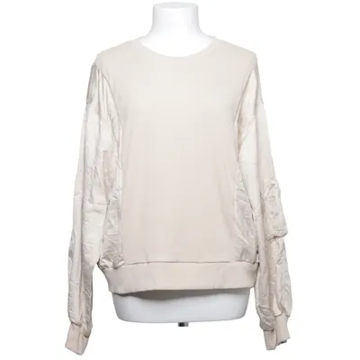 Collegetröja (Beige) från Friful Elastan, Polyester, Viskos