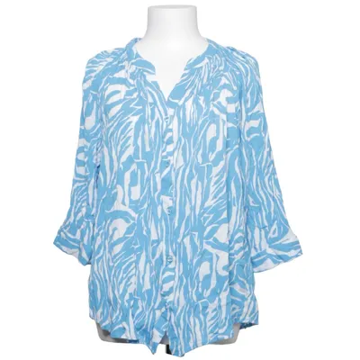 Blus (Blå, Vit, Flerfärgad) från Fransa Viskos