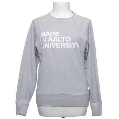 Sweatshirt (Gris) de Pure Waste Coton recyclé, Polyester recyclé