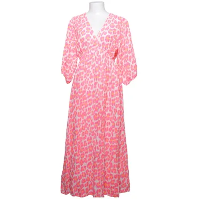 Maxi jurk (Roze, Oranje, Wit) van Hlts Katoen