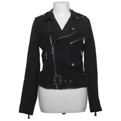 Veste de motard (Noir) de King of Fashion Polyester