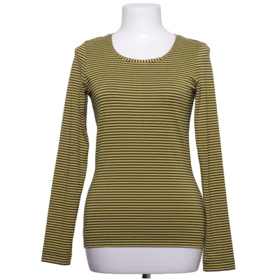 Langarmshirt (Gelb, Braun) von Eva & Claudi Elasthan, Viskose