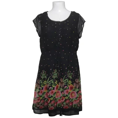 Dress (Black, Multicolored) from Jeana Polyester