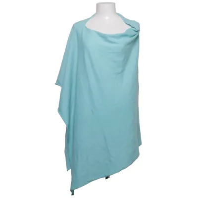 Poncho (Bleu) de CF Cashmere Cachemire