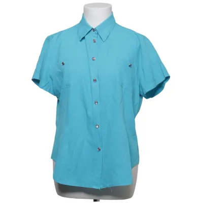Kortärmad skjorta (Blå) från Collection by Lindex Polyester, Viskos