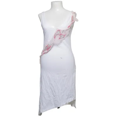 Robe (Blanc, Rose) de Oxmo Coton, Élasthane, Viscose
