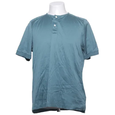 Henley shirt (Groen) van Eton Katoen
