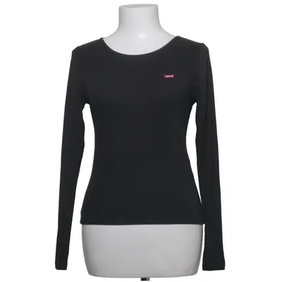 Langærmet t-shirt (Sort) fra Levi Strauss & Co Bomuld, Elastan, Polyester