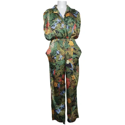 Byxdress (Grön, Flerfärgad) från Zara