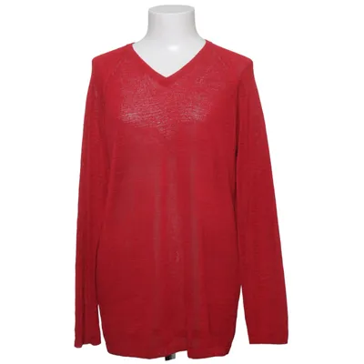 Sweater (Red) from Seal Womans Wear Polyester, Viscose