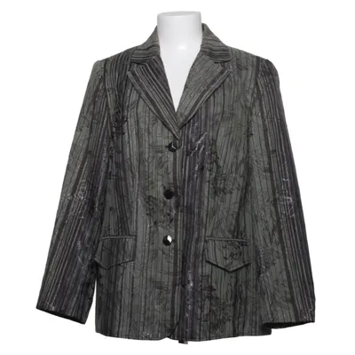 Blazer (Gray) from Atelier Creation Cotton, Polyamide, Polyester