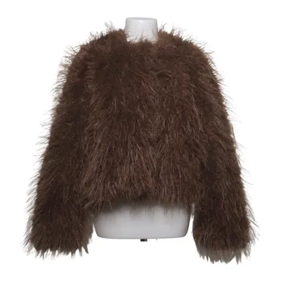 Vinterjakke (Yassarafina) fra YAS Mohair, Polyester