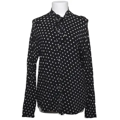 Bluse (Sort, Hvid) fra Camilla Thulin Elastan, Viscose