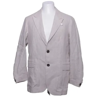 Blazer (Beige) fra Oliver Spencer Acetat, Bomuld, Linned, Polyester