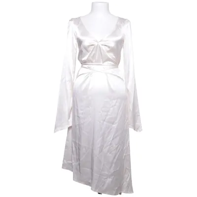Robe (Blanc) de Hugo Boss Élasthane, Soie
