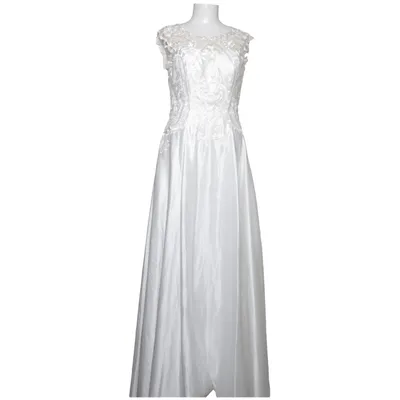 Robe de mariée (Blanc) de Lilly Coton, Élasthane, Polyester