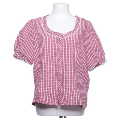 Dirndl blouse (Rood, Wit) van Feierlaune Katoen, Polyester