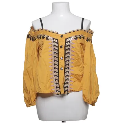 Blouse (Jaune, Multicolore) de Temperley Coton, Nylon