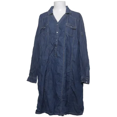 Denim dress (Blue) from Ellos Plus Collection Cotton