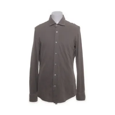 Shirt (Beige, Gray) from Luca Faloni Cotton