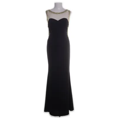 Evening gown (Blue, Multicolored) from Azaka Elastane, Nylon