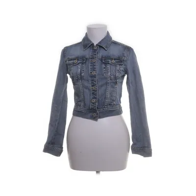 Jeansjacka (Blå) från Denim by Lindex Bomull, Elastan