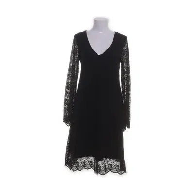 Jurk (Zwart) van Vintage Stories Polyester, Katoen