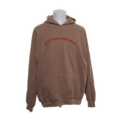 Hoodie (Beige) from Vintage Supply Cotton, Polyester