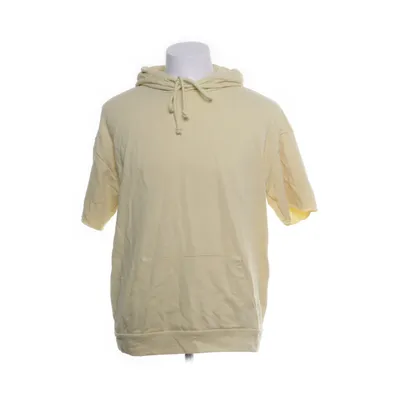 Short sleeve hoodie (Yellow) from Zara Man Cotton, Polyester