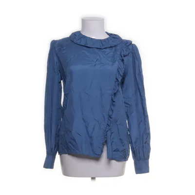 Blouse (Blue) from Lecomte Silk