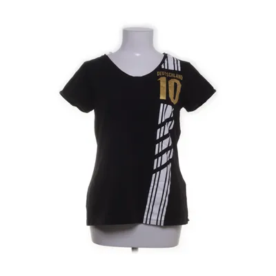 T-shirt (Svart, Flerfärgad) från FR Bomull, Elastan