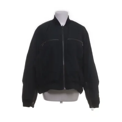 Bomberjakke (Grøn) fra H&M Studio Polyester, Bomuld