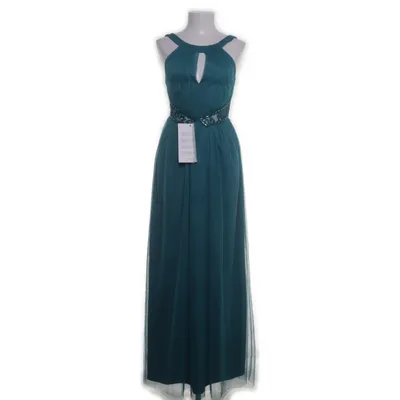 Avondjurk (Petrol) van Little Mistress Elastaan, Polyester