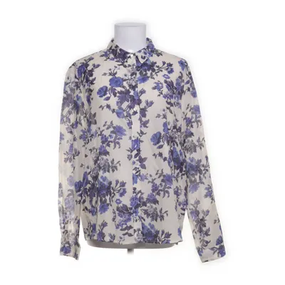 Shirt (Wit, Lila) van Sézane Katoen, Zijde