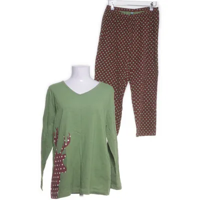 Pyjamas (Grön, Brun) från BPC Bonprix Collection Bomull, Polyester