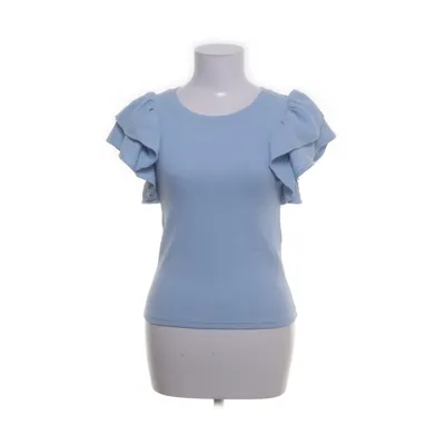 Topp (Blå) från Zara Polyester, Bomull