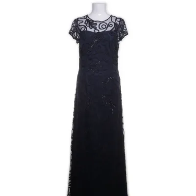 Aftonklänning (Blå) Polyester