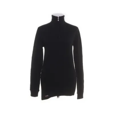 Trainingstop (Zwart) van Woolpower Merinowol, Polyester, Polyamide, Elastaan