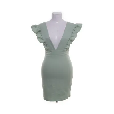 Cocktailkjole (Grøn) fra Chiquelle Polyester, Elastan